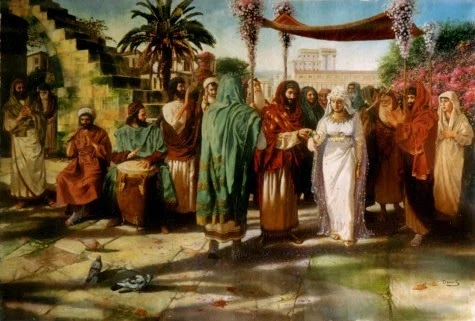 Ancient jewish wedding